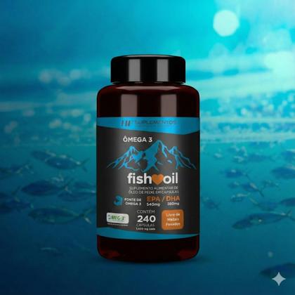 Imagem de Omega 3 fish oil meg 3 240 cps hf suplementos
