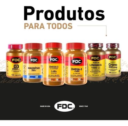 Imagem de Omega-3 Fish Oil Óleo De Peixe Epa 1000mg 60 Cápsulas Fdc