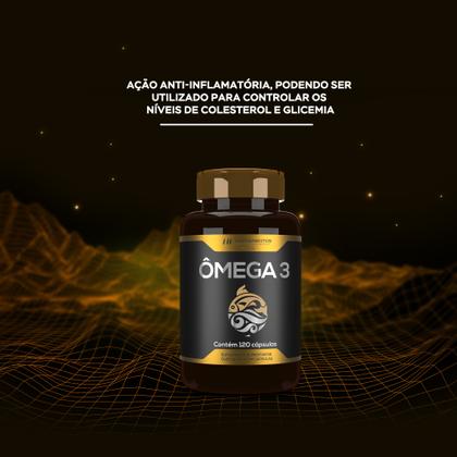 Imagem de Omega 3 oleo de peixe premium 120caps hf suplementos