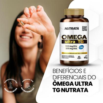 Imagem de Omega 3 Ultra Tg EPA/DHA 200 Cápsulas IFOS - Nutrata