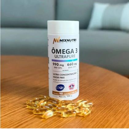 Imagem de Omega 3 Ultrapure 120caps - Mixnutri Sem Sabor