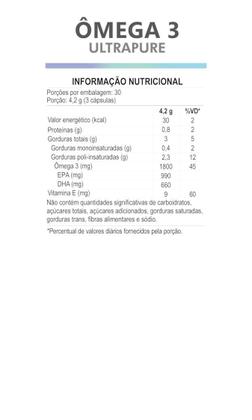 Imagem de Ômega 3 Ultrapure Epa 33 Dha 22 Mix Nutri 120 Caps