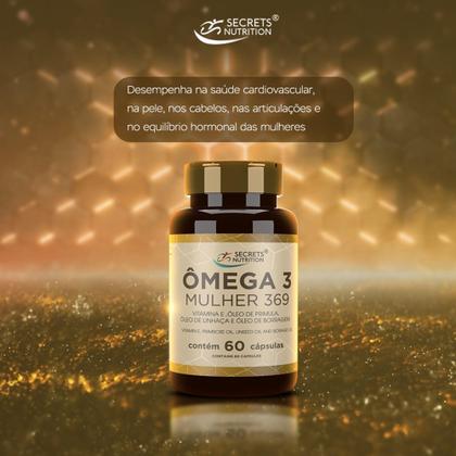 Imagem de Omega Mulher 3 6 9 Óleo Linhaça Borragem Primula Vitamina E 6x60 capsulas - Secrets Nutrition