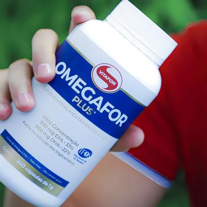 Imagem de OMEGAFOR PLUS VITAFOR 1000mg - ÔMEGA 3 EPA DHA 120 CAPSULAS