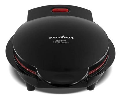 Imagem de Omeleteira Bom02p Antiaderente Redstone 750w Britânia Cor Preto