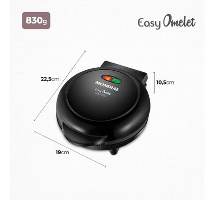 Imagem de Omeleteira Easy Omelet, Mondial, 800W - OM-02