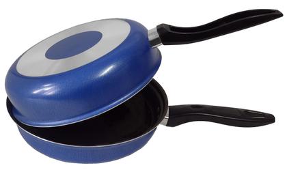 Imagem de Omeleteira teflon azul grande marpal com espatula