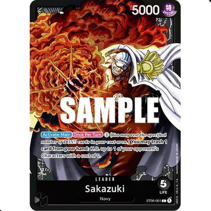 Imagem de One Piece TCG Starter Deck ST 06 Absolute Justece Sakazuki Card Game Inglês