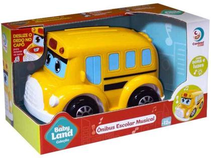 Imagem de Ônibus Baby Land Escolar Musical - Cardoso Toys