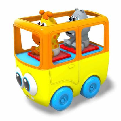 Imagem de Ônibus Brinquedo Educativo Cardoso Baby Land Fofilhotes