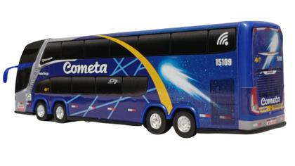 Imagem de Ônibus Brinquedo Miniatura Cometa 1800Dd G7 - Escala 1/43