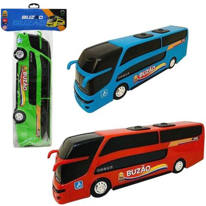 Imagem de Onibus busao roda livre colors na solapa - BS TOYS