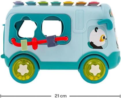 Imagem de Ônibus De Atividades Brinquedo Educativo Para Crianças Buba