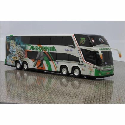 Imagem de Ônibus Miniatura Viação Andorinha Dd 4 Eixos