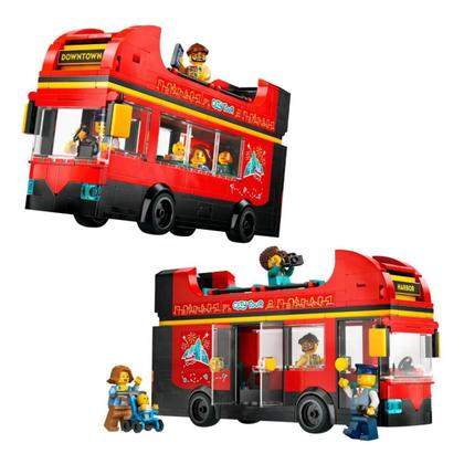 Imagem de Ônibus Panorâmico Vermelho Lego City