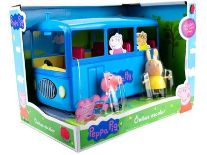 Imagem de Ônibus Peppa Pig Escolar Roda Livre