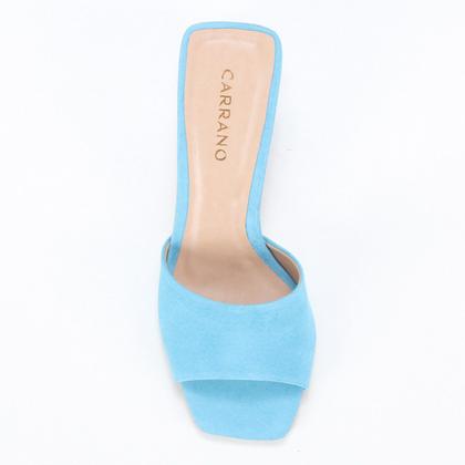 Imagem de Open Mule Couro Carrano Triangle Suede