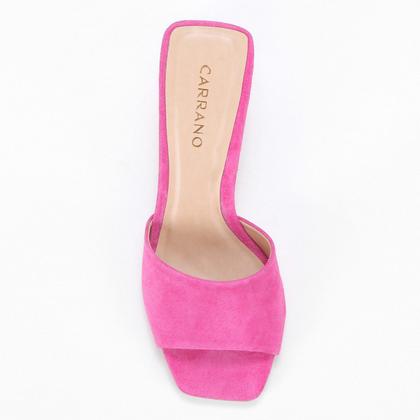 Imagem de Open Mule Couro Carrano Triangle Suede