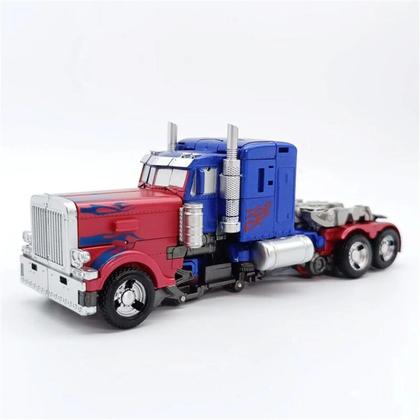 Imagem de Optimus Prime Transformers Action Figure Boneco Vira Robo