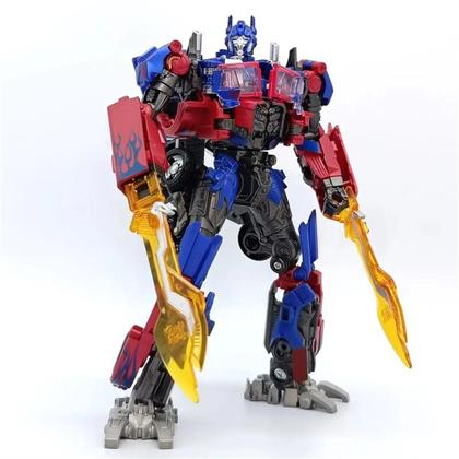 Imagem de Optimus Prime Transformers Action Figure Boneco Vira Robo