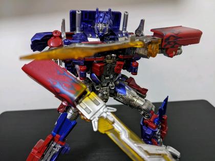 Imagem de Optimus Prime Transformers Action Figure Boneco Vira Robo