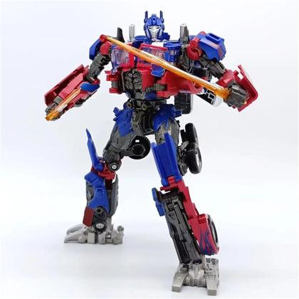 Imagem de Optimus Prime Transformers Action Figure Boneco Vira Robo