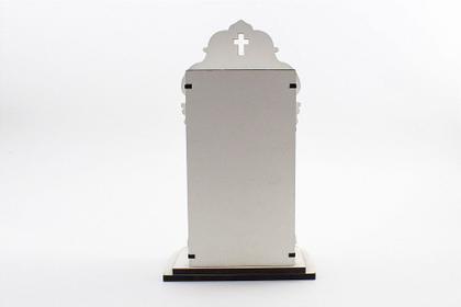 Imagem de Oratório Capela com Janela Branco Mdf 27 cm