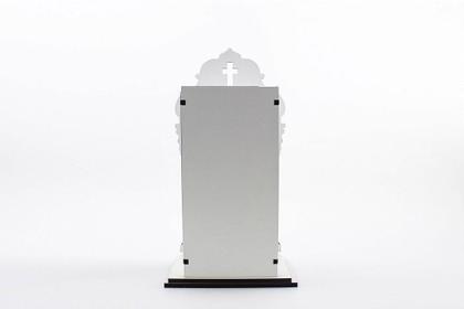Imagem de Oratório Capela Com Janela Branco Mdf 33 Cm
