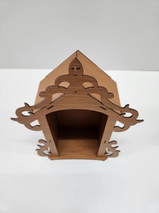 Imagem de Oratório Mdf Religioso Artesanato Decoração