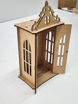 Imagem de Oratório Provençal Mdf Artesanato Decoração Religioso