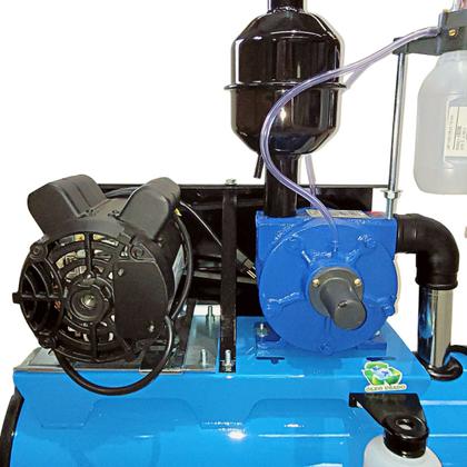 Imagem de Ordenhadeira Balde ao Pé Bv 600 Litros com Motor 2 Cv e 2 Conjuntos Duplos para 4 Vacas