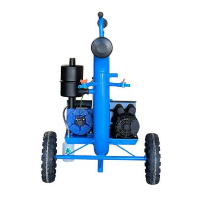 Imagem de Ordenhadeira Mecânica Móvel Bomba de vacuo 450, Motor 2 Cv, 1 Conjunto De Ordenha