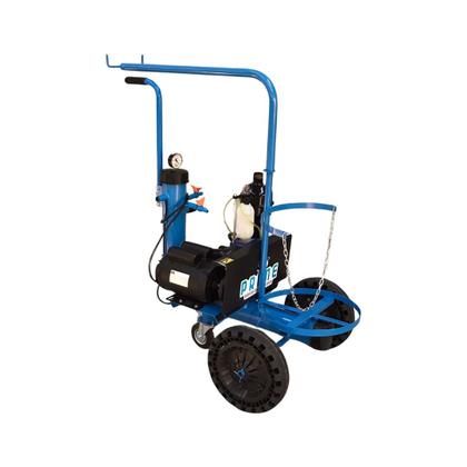 Imagem de Ordenhadeira Mecânica Móvel completa com um conjunto duplo acoplado