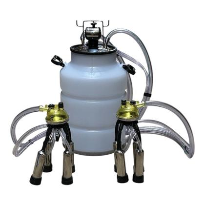 Imagem de Ordenhadeira Mecânica Móvel Inox Bv 450 Com um Conjunto Duplo para 2 vacas