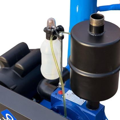 Imagem de Ordenhadeira Movel Com 1 Conjunto Duplo De Ordenha para duas vacas Completo