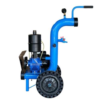 Imagem de Ordenhadeira Movel Com 1 Conjunto Duplo De Ordenha para duas vacas Completo