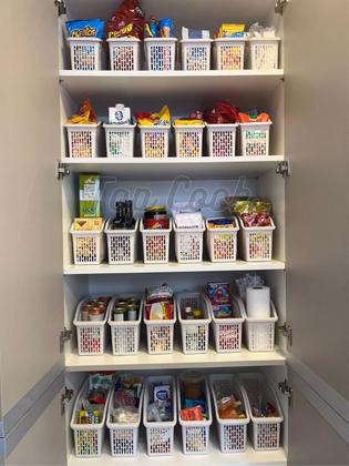 Imagem de Organizador Armário,Geladeira,Prateleira,Despença.Kit C/8Pçs