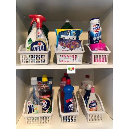 Imagem de Organizador Armário,Geladeira,Prateleira,Despença.Kit C/8Pçs