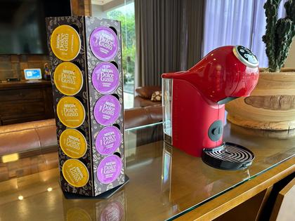Imagem de Organizador Cafe Dolce Gusto P/30 Capsulas Torre Giratorio