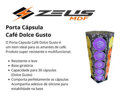 Imagem de Organizador Cafe Dolce Gusto P/30 Capsulas Torre Giratorio