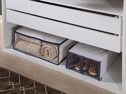 Imagem de Organizador Clear Multiuso com Alça - Concept 45x45x20cm