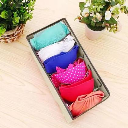 Imagem de Organizador Colmeia 6 Nichos Sutiã Cueca Meia Roupas Íntimas