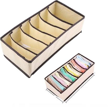 Imagem de Organizador Colmeia 6 Nichos Sutiã Cueca Meia Roupas Íntimas