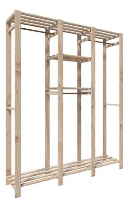 Imagem de Organizador Conjunto Prateleiras 170x140cm De Qualidade