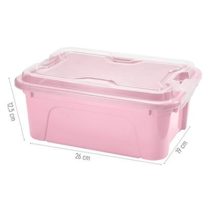 Imagem de Organizador Cores Solidas 5 Litros Com Tampa E Travas