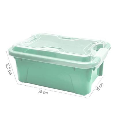 Imagem de Organizador Cores Solidas 5 Litros Com Tampa E Travas