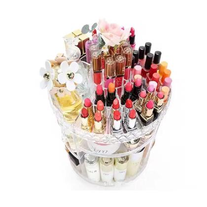Imagem de Organizador Cosméticos Giratório Suporte Perfumes Maquiagem