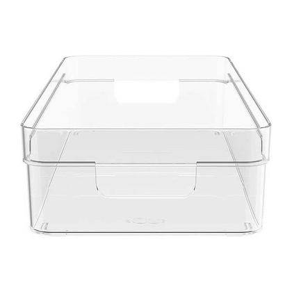 Imagem de Organizador de Armários Clear 30 x 15 x 7cm Natural