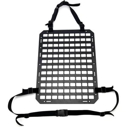 Imagem de Organizador De Banco De Carro Tático Ajustável Multifuncional Com Painel De Malha Molle Acessórios