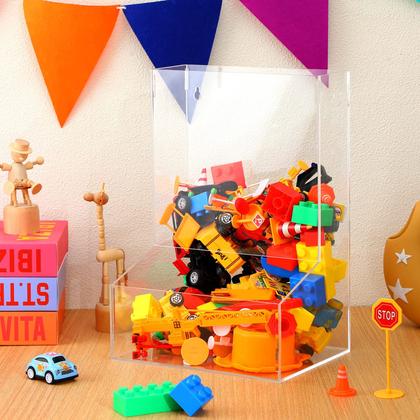 Imagem de Organizador de Brinquedos de Acrílico Maitys para Parede - Dispensador de Carrinhos